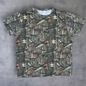Mossy Oak Baggy Camo hunting shirt 2xl